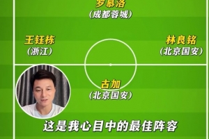 李毅评中超6-10轮最佳阵：林良铭领衔国安4人，刘殿座&王钰栋在列