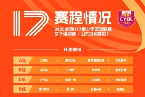 U17女子组决赛将在山东日照进行：4日为体测日 5日-7日进行小组赛