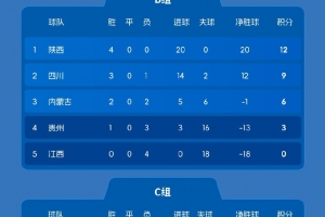 全运会女足成年组资格赛结束，上海、湖北、山东、江苏等11队晋级
