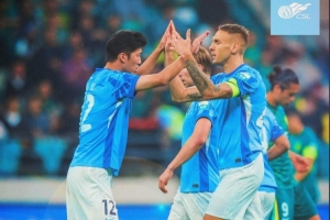 全场比赛结束，北京国安3:1深圳新鹏城