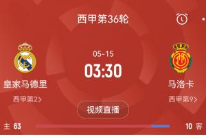下轮皇马先赛！若皇马vs马洛卡不胜，巴萨即可提前3轮夺冠！