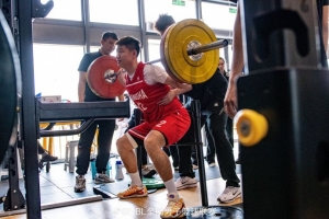 NBL联赛季前体测工作进入最后一日 测试项目为负重卧推和负重深蹲
