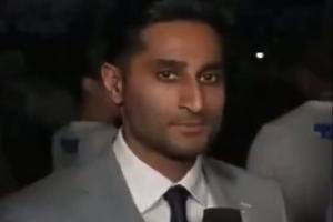 憋不住就爆吧！🤣听到“马刺KD”时 Shams露出诡异一笑