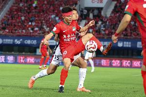 黄紫昌：之前受伤影响了状态，相信对海港会取得好的结果