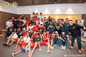 河南3-2浙江 钟义浩王上源传射、卡多索破门