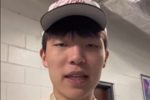杨瀚森：很高兴被开拓者选中 感谢球迷们的支持 GO BLAZERS！
