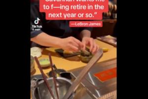😱视频为证！詹姆斯：萨瓦娜想让我TM一年后退役😢