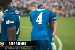 2球1助！帕尔默被评为切尔西3-0巴黎全场最佳